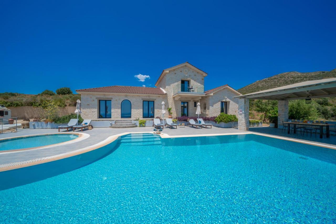 Kaminia Blu Villa Ratzaklion Ngoại thất bức ảnh