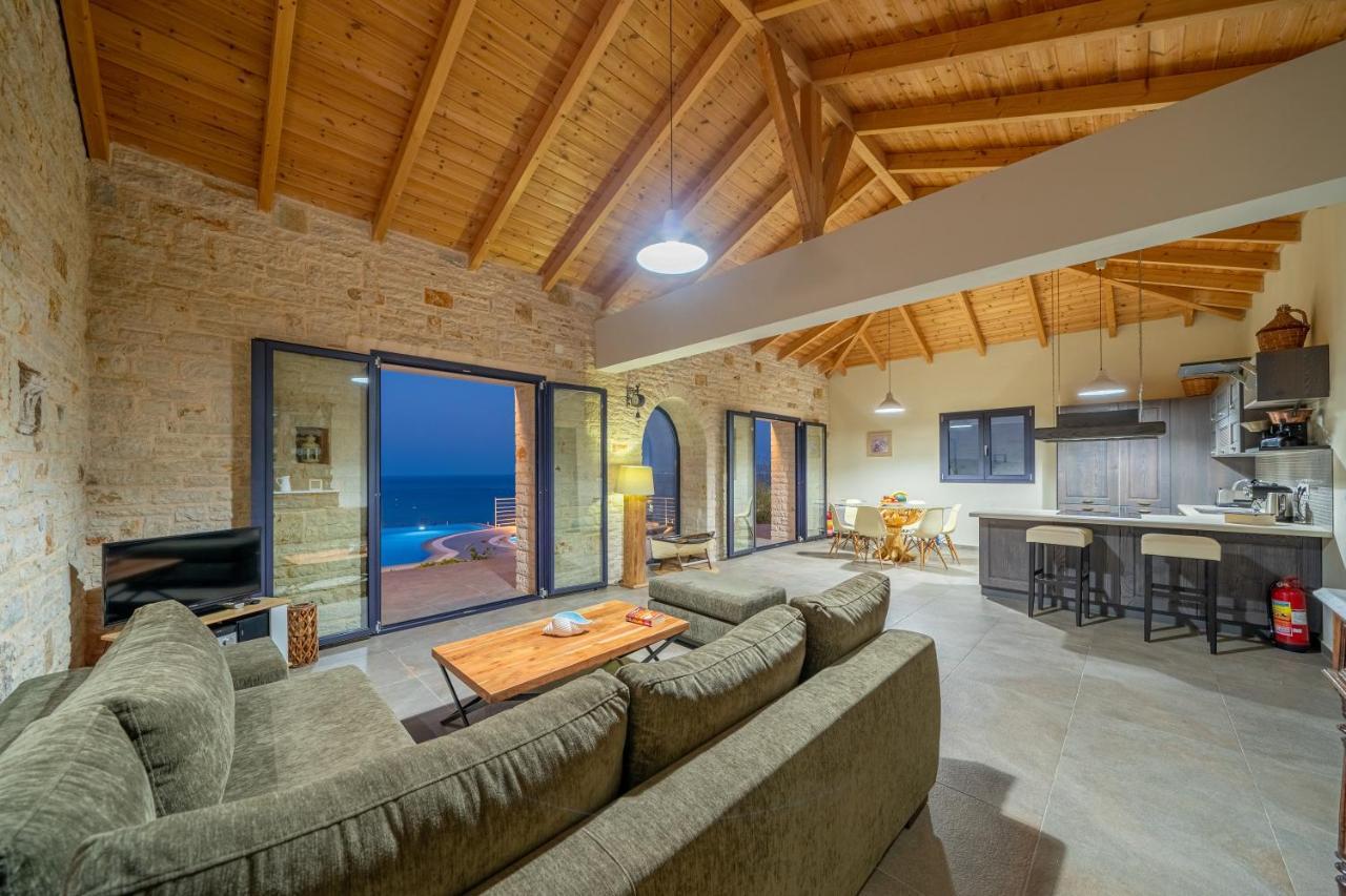 Kaminia Blu Villa Ratzaklion Ngoại thất bức ảnh